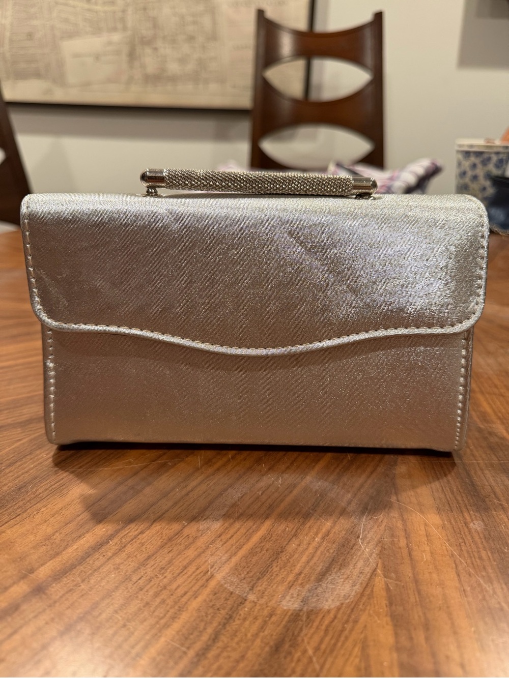 Vintage Meyers Silver Clutch